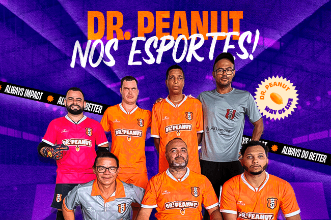 Dr. Peanut nos esportes