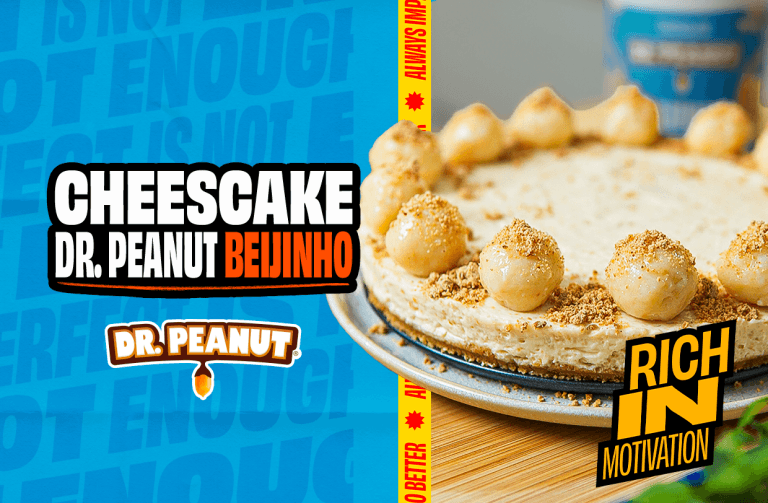 Cheescake com Dr. Peanut Beijinho