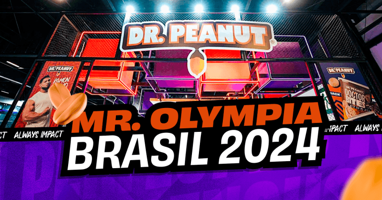 Dr. Peanut marca presença no Mr. Olympia Brasil