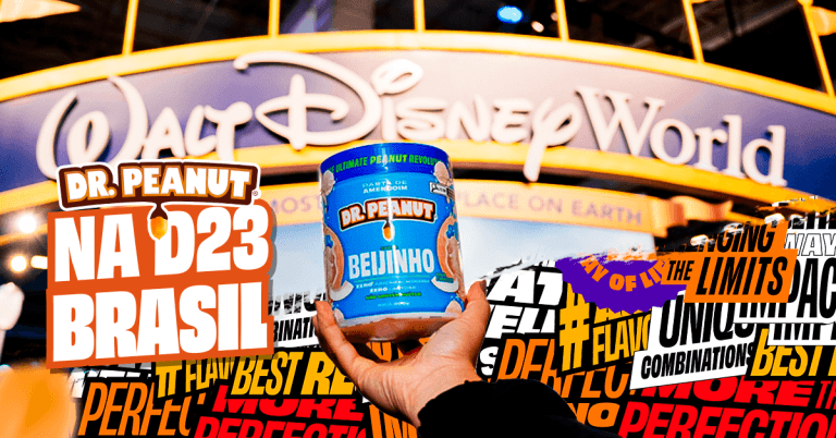 Dr. Peanut e Disney: uma parceria mágica no universo da D23 Brasil