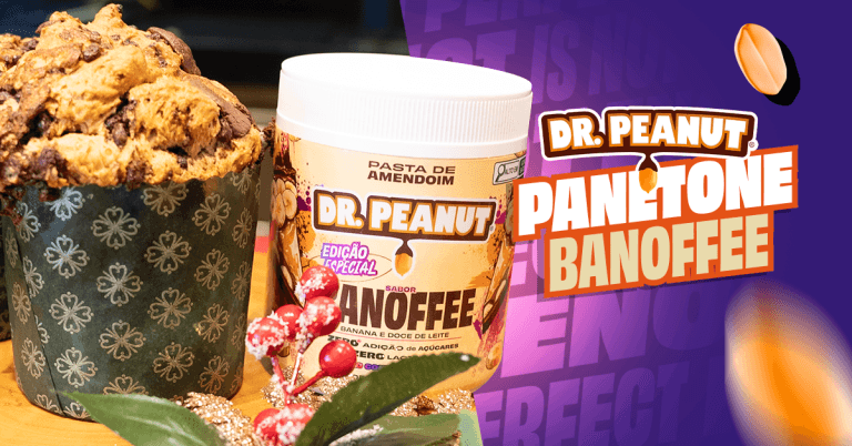 Receita de Natal: Panetone Dr. Peanut Banoffee