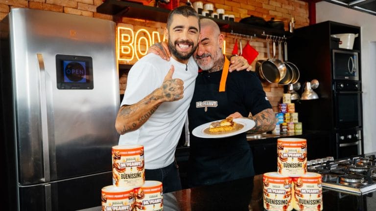 Receita da Rabanada Recheada com Dr. Peanut Bueníssimo