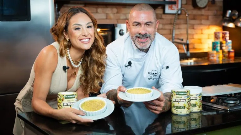 Receita do Creme Brulee de Pistache com Yasmin e Fogaça