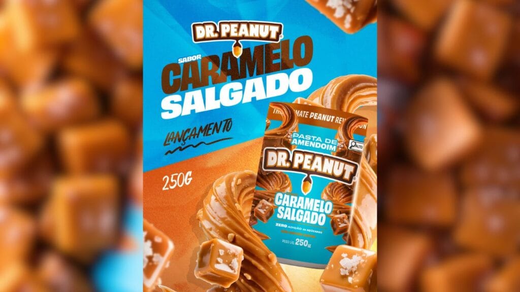 novo sabor dr peanut caramelo salgado