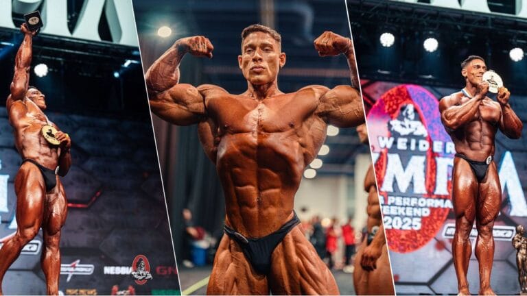 ramon dino durante vitoria do Olympia 2025