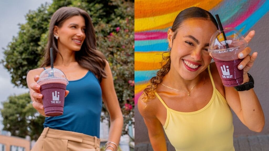 novo sabor do the best açaí em parceria com a dr peanut e probiotica