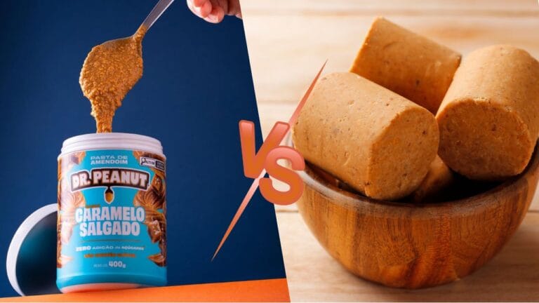 amendoim vs paçoca qual o melhor