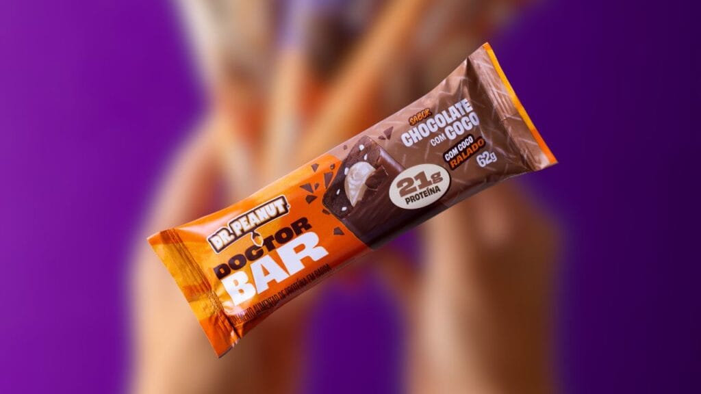 doctor bar sabor chocolate com coco