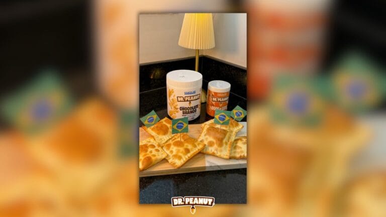 receita de pastel de air fryer com dr. peanut