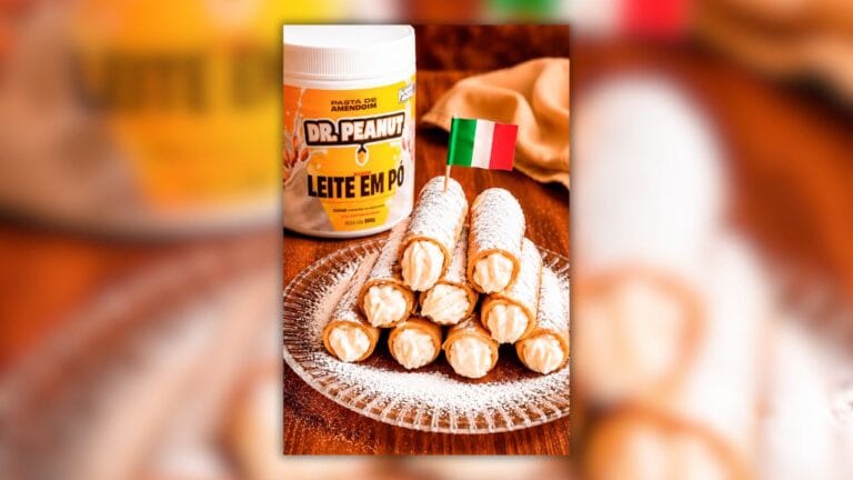 Receita de cannoli com dr peanut