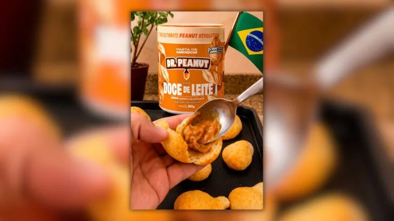 receita de pão de queijo recheado com dr peanut